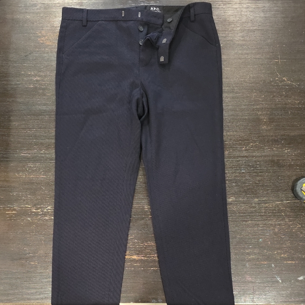 A.P.C. Men's Dark Corduroy Pants